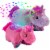 Pillow Pets Unicorn Plush Slumber Pack - Lavender & Pink Perspective: top
