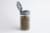 reCAP® Mason Jars lid FLIP cap | Regular Mouth | Silver Perspective: top