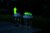 reCAP® Mason Jars Lid POUR cap | Wide Mouth | Natural/GlowGreen | Set of 3 Perspective: top