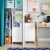 RiverRidge 2-Piece Traditional Fabric Folding Storage Bin Set in Orange Perspective: top