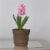Bloem SP0745 7 in. Saturn Planter, Chocolate Perspective: top