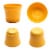 Bloem SP1400 Saturn Indoor Outdoor 14 Inch Planter Pot w/ Matching Saucer, Black Perspective: top
