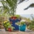 Bloem Ariana 12 In. Plastic Self Watering Burnt Red Planter AP1213 Perspective: top