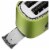 Sencor Light Green 2-Slot Toaster with Digital Button and Rack Perspective: top