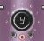 Sencor 4-Slot Toaster with Digital Button and Rack - Violet Perspective: top