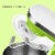 Sencor Stand Mixer with Pouring Shield - Green Perspective: top