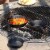 Pre-Seasoned Cast Iron Skillet Fry Pan Set 6 , 7 and 10 Round Cookware Perspective: top