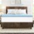 Dream Serenity ComfortDuo 4 Customizable Memory Foam Mattress Topper Full Perspective: top