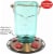 More Birds Mason Jar Hummingbird Feeder - Light Green Perspective: top