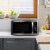 Farberware Classic 1000-Watt High Performance Microwave Oven - Stainless Steel Perspective: top