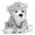 Warmies Snow Leopard Stuffed Animal Perspective: top