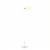 Zuo Astro Floor Lamp in Frosted Glass Silver Perspective: top