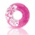 Intex Colorful Transparent Inflatable Swimming Pool Tube Raft (12 Pack) 59251EP Perspective: top
