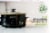 Chefman Natural Slow Cooker - Black Perspective: top