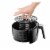 Chefman Digital Air Fryer with Flat Basket - Black Perspective: top