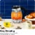 Chefman Electric Glass Kettle with Tea Infuser - Stainless Steel Perspective: top