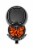 Chefman Analog Air Fryer with Dual Control - Black Perspective: top