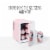 Chefman Portable Mirrored Personal Fridge Perspective: top