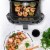 Chefman Square Stainless Steel Air Fryer - Silver Perspective: top