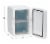 Chefman Portable LED Mirrored Mini Fridge - White Perspective: top