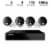 Night Owl BTD2814LSA BTD2 Series Bluetooth 8 Channel 1080p DVR & 4 x 1080p Light Cameras w Perspective: top