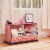 Teamson Kids Children Pink Wooden Storage Drawers Toy Box Storage TD-12473P Perspective: top