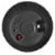 Crescent Garden Tru Drop Tall Cup Planter Flower Pot, Caviar Black, 22 Perspective: top