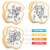 The Decorated Cookie Company Color-A-Treat™ Nickelodeon TMNT Mutant Mayhem Cookie Coloring Kit Perspective: top