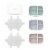 Bentgo Fresh 3 Meal Prep Pack Lunch Box Set Perspective: top