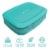 Bentgo Fresh Bento Box - Turquoise Perspective: top