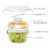 Bentgo® Glass Salad Container - White Perspective: top