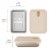 Bentgo® Microsteel™ Gold Container - Gold Perspective: top