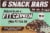 Robert Irvine's Fit Crunch® Mint Chocolate Chip Whey Protein Bars Perspective: top