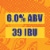 Elysian Brewing Contact Haze Hazy IPA Perspective: top