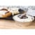 Aluminum Foil Pie Pans 100-Piece Round Disposable Tin Pans for Baking, Roasting Perspective: top