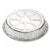 Aluminum Foil Pans - 25-Piece Round Disposable Tin Pans with Flat Board Lids Perspective: top