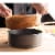 Juvale Unbleached Baking Parchment Paper Rounds with Easy Lift Tabs (9 in, 100 Sheets) Perspective: top