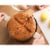 100 Round Parchment Paper Cake Pan Liners for Baking w/ Easy Lift Tabs 6" White Perspective: top