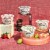 Chobani® with Zero Sugar Strawberry Cheesecake Yogurt Perspective: top
