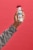 Chobani® Zero Sugar Strawberry Cheesecake Greek Yogurt Drink Perspective: top