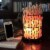 Himalayan Glow Pillar Style Metal Basket Lamp, Dimmable Lamp with Pink Salt Chunks | 8-10 lbs Perspective: top