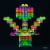 E-Blox Circuit Blox Deluxe Lights Building Toy Perspective: top