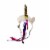 Midlee Dog Unicorn Horn Headband Halloween Costume Perspective: top