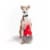Midlee Gnome Hidden Ball Christmas Dog Toy Perspective: top
