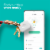 Tile Mate Item Tracker - White Perspective: top