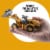Top Race Loader, Excavator & Dump Truck Metal Diecast Construction Toys Set of 3, 1:60 Scale Perspective: top