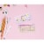 150-Sheet Checkbook Play Set Educational Toy for Kids, Unicorn and Fairy Theme Perspective: top