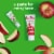 Hello Toddler Training Toothbrush + Toothpaste Fluoride Free with Natural Apple Flavor Perspective: top