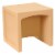 Kaplan Early Learning Cube Chair - Natural Perspective: top