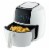 GoWISE USA 5.8-QT 8-in-1 Digital Air Fryer, White Perspective: top